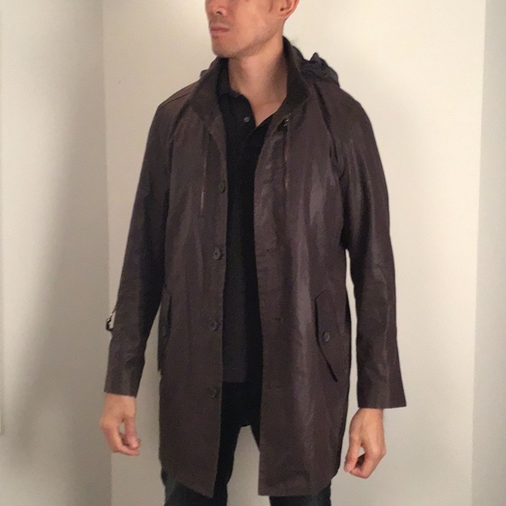 Rudsak men trench coat brown color. Size M